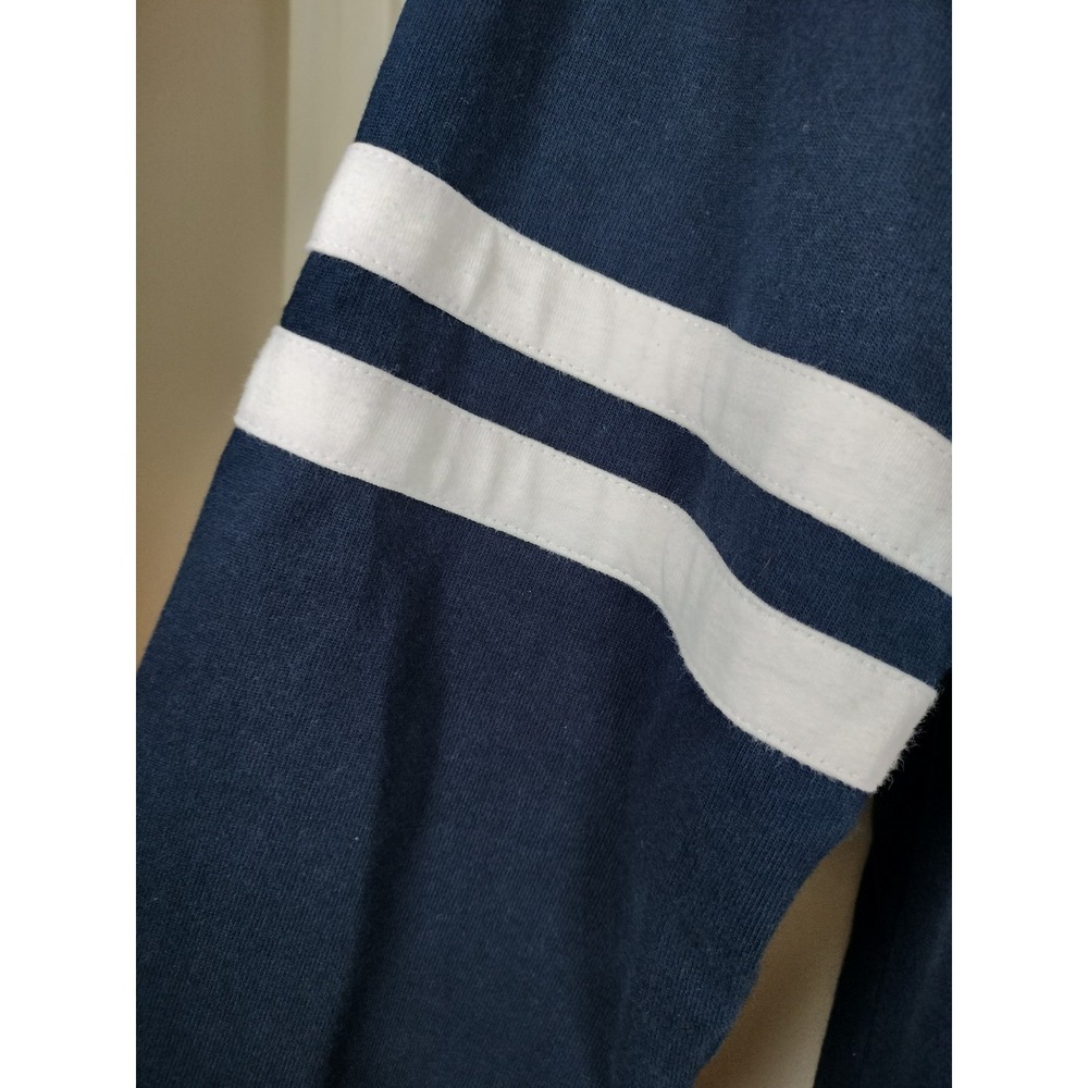 Rugby Nations Scotland Rugby Shirt Mens Large Navy White Thistle Crest Long Sl. - Picture 11 of 13